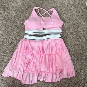 Pink workout set